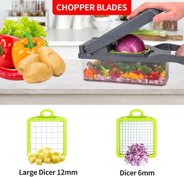 Vegetable Chopper 12-in-1