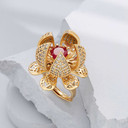 Blooming Flower Ring