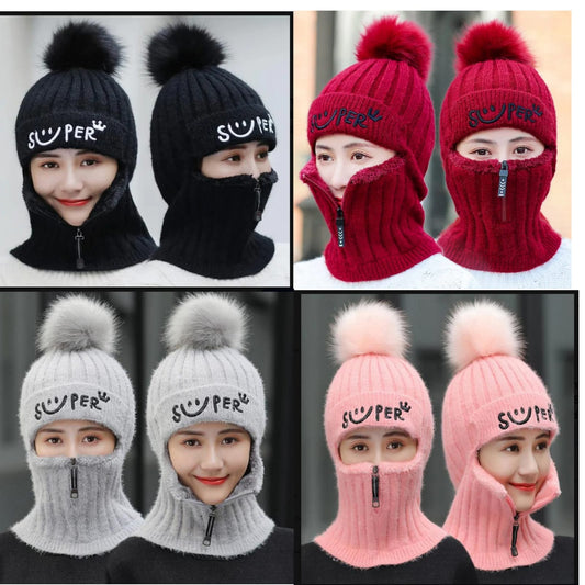 Girls cap warmer available