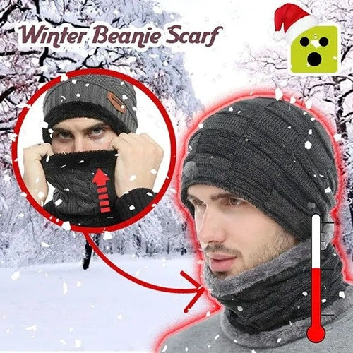 Wool Cap & Neck Warmer ( Premium Quality )