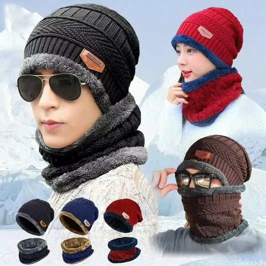 Wool Cap & Neck Warmer ( Premium Quality )