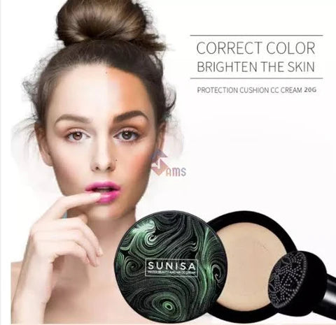 original SUNISA Foundation Base Water proof Mushroom Head